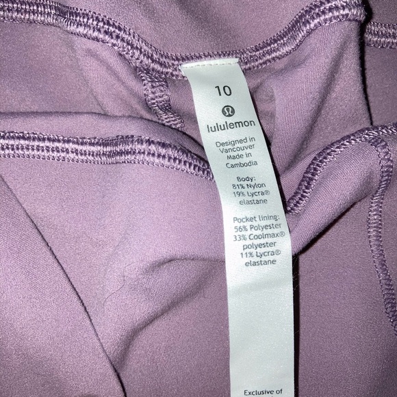 Lululemon align pant- smoked mulberry - Picture 8 of 9